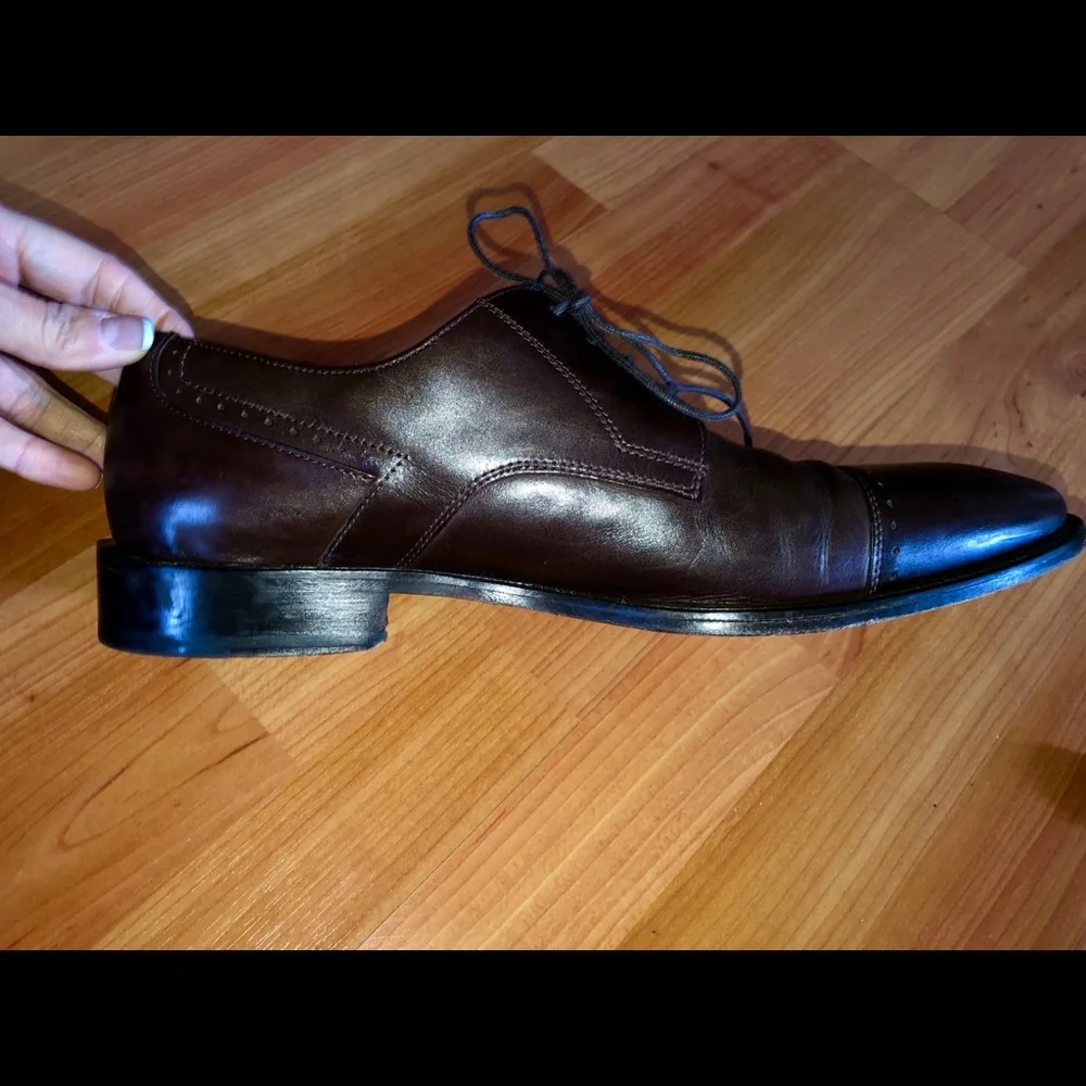 👞Johnston & Murphy Professional Leather Dress Shoes Oxford Derby Sz 13